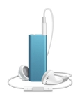 Apple iPod shuffle 2 GB Blue (3rd Generation) OLD MODEL ( Apple Player )