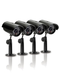 Swann Alpha C2 SWA11-C2-US Indoor / Outdoor 4 Camera Pack ( CCTV )
