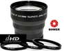 รูปย่อ Ultimate 10PC Lens Package For Olympus E-volt E-510 E-410 E-310 E-620 E-300 E-330 E-520 Includes HD Wide Angle Lens + 3.5X Telephoto Lens + 3 Piece Filter Kit + 4 Piece Close Up Macro Lens Set With 10+ Macro Lens + Extras ( Ultimate Lens ) รูปที่4