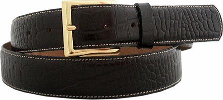 Leatherbay Men's 90006 Belts (buckskin belt ) รูปที่ 1