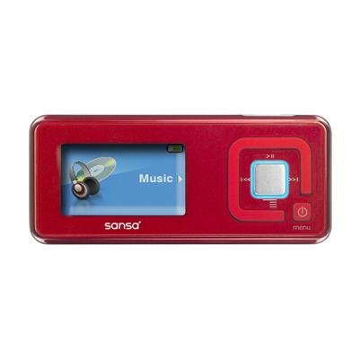 MP3 Player, 2GB Sansa C250, Red, ( SanDisk Player ) รูปที่ 1