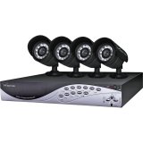 Night Owl Security Products TIGER-4500 4-Channel MPEG4 Video Security Kit with 4 Night Vision Cameras ( CCTV ) รูปที่ 1