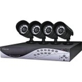 Night Owl Security Products TIGER-4500 4-Channel MPEG4 Video Security Kit with 4 Night Vision Cameras ( CCTV )