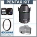 รูปย่อ Pentax SMCP-DA 18mm - 135mm f/3.5-5.6 AL (IF) DC WR (Weather Resistant) Autofocus Zoom Lens Kit,for Digital SLRs. with Pro Optic 62mm MC UV Filter, Lens Cap Leash, Professional Lens Cleaning Kit ( Pentax Lens ) รูปที่1