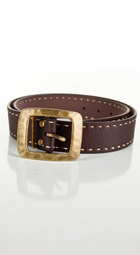 New Classic Inc Leather Belt - Brown  รูปที่ 1