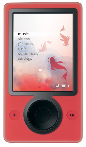 Zune 30 GB Digital Media Player (Red) ( Zune Player ) รูปที่ 1