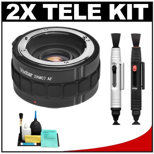 Vivitar 2x Teleconverter (7 Elements) Kit + Lenspens + Cleaning Kit for Nikon AF & AF-S Lenses ( Vivitar Lens ) รูปที่ 1