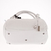 รูปย่อ GIANNI CHIARINI Italian Designer Handbag with Pouch in White Leather รูปที่5