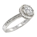 รูปย่อ 0.50 ct VINTAGE INSPIRED ENGAGEMENT RING SETTING in WHITE GOLD รูปที่1