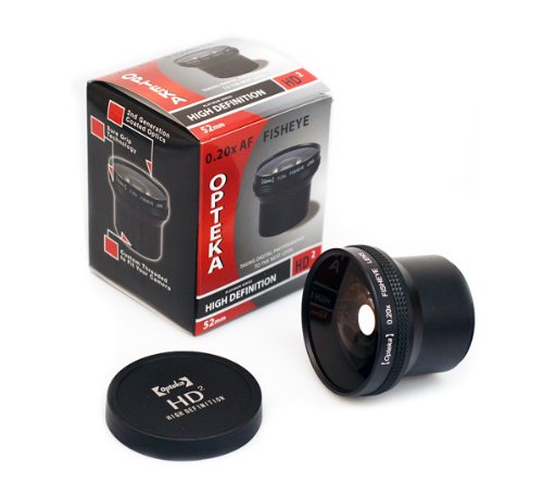 Opteka HD² 0.20X Professional Super AF Fisheye Lens for Canon EOS / EF SLR ( Opteka Lens ) รูปที่ 1