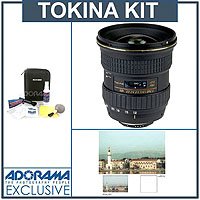 Tokina 12mm - 24mm f/4.0 PRO DX II AF Lens Kit, Built in Motor for Nikon SLR Cameras, with Tiffen 77mm UV Wide Angle Filter, Professional Lens Cleaning Kit ( Tokina Lens ) รูปที่ 1