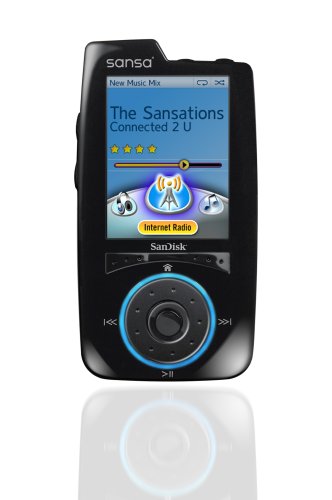 SanDisk Sansa Connect 4 GB MP3 Player (Black) ( SanDisk Player ) รูปที่ 1