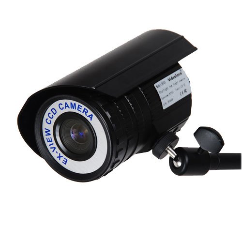 VideoSecu Color CCTV CCD Security Monitoring Night Vision Starlight Low Light Camera with 12V DC Power Supply and free Warning Decal 1YO ( CCTV ) รูปที่ 4