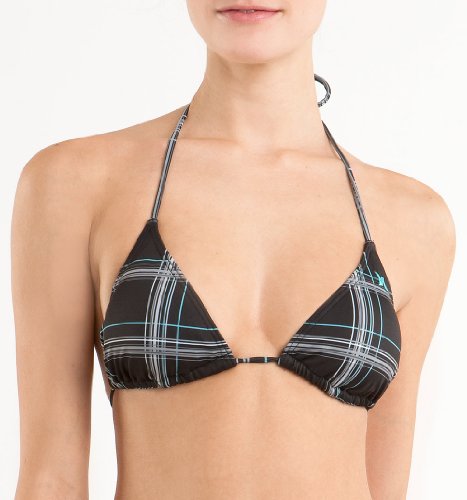 Swimsuit Hurley One & Only Plaid Triangle Top (Type Two Piece) รูปที่ 1