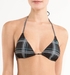 รูปย่อ Swimsuit Hurley One & Only Plaid Triangle Top (Type Two Piece) รูปที่1