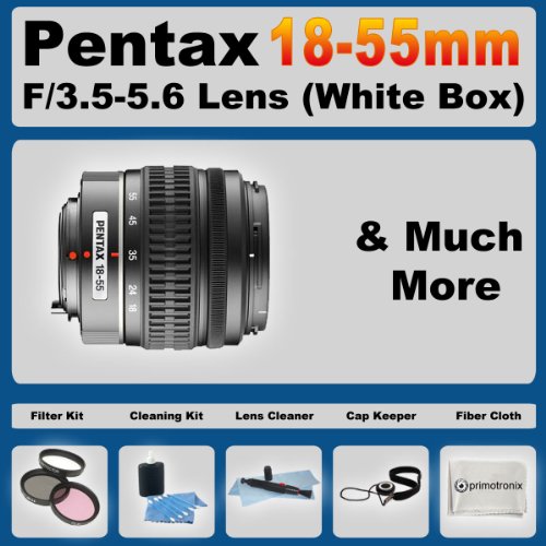 Pentax SMC DA 18-55mm f/3.5-5.6 AL + Accessory Kit For Kx Kr K7 K5 645D ( Pentax Lens ) รูปที่ 1