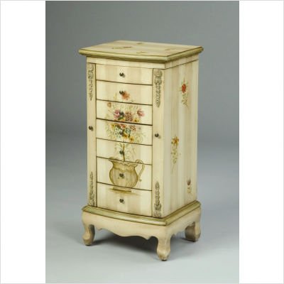 Six Drawer Jewelry Armoire in Antique Ivory ( Antique ) รูปที่ 2