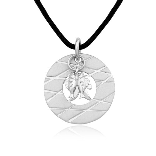 Rhodium Plated Sterling Silver 