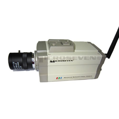 Microseven M7-CX550WS network camera wireless CCD 550/600 TVL H.264 SD Drive ( CCTV ) รูปที่ 1