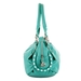 รูปย่อ BARBARA MILANO Italian Leather Designer Purse Handbag - Aquatic รูปที่3