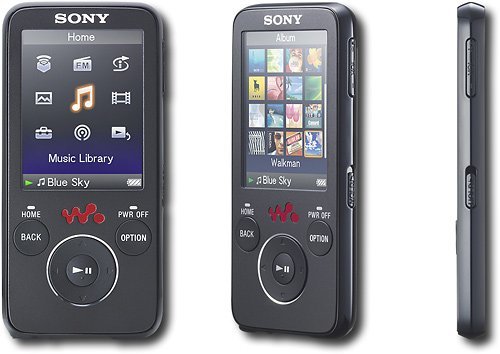 Sony 16GB S Series Walkman Video MP3 Player (NWZ-S639FBLK) ( Sony Player ) รูปที่ 1