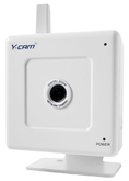 Y-cam White Wifi IP Network Camera ( CCTV )