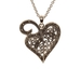 รูปย่อ Openwork Heart Pendant with Genuine Marcasite รูปที่1