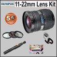 Olympus 11-22mm f/2.8-3.5 Zuiko Digital Zoom Lens + Deluxe Accessory Kit ( Olympus Lens )