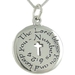 รูปย่อ Sterling Silver "The Lord bless you and keep you Numbers 6:24" Pendant on 18" Box Chain รูปที่1