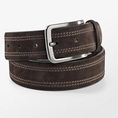 Italian Leather Suede Belt (leather belt )