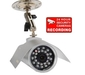 รูปย่อ VideoSecu outdoor nightvision security camera with weatherproof aluminum housing free universal bracket and security warning Decal 3QF ( CCTV ) รูปที่1