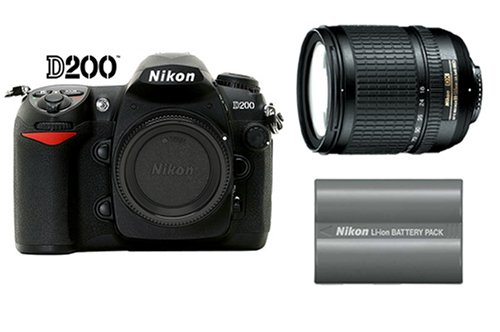 Review Nikon D200 10.2Megapixel Digital SLR Camera + Nikon 18-135mm AF-S Lens + Extra Nikon EN-EL3e Battery รูปที่ 1