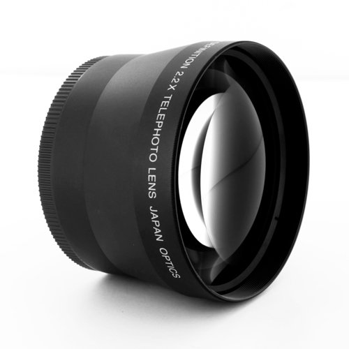 Digital King 2.2x 72mm Professional Super Telephoto Lens for Canon EOS 7D, 60D, EF 28-135mm f/3.5-5.6 IS, EF-S 18-200mm f/3.5-5.6 IS USM, 1v, XL2, XH A1, EF 35mm f/1.4L USM, EF-S 15-85mm f/3.5-5.6 IS ( Digital King Lens ) รูปที่ 1