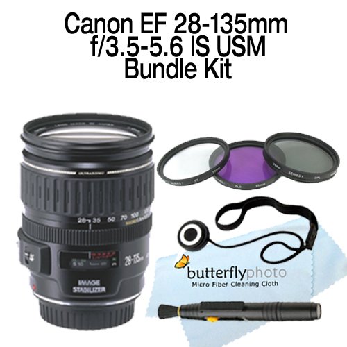 Canon EF 28-135mm f/3.5-5.6 IS USM With 72mm Filter Kit + Care Package ( Canon Lens ) รูปที่ 1