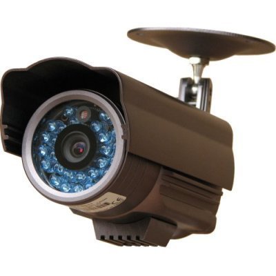VideoSecu Weatherproof Outdoor Infrared Day Night CCTV Home Security Camera 1/3