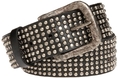 Leather Island Men's Mega Nailhead Belt (leather belt )