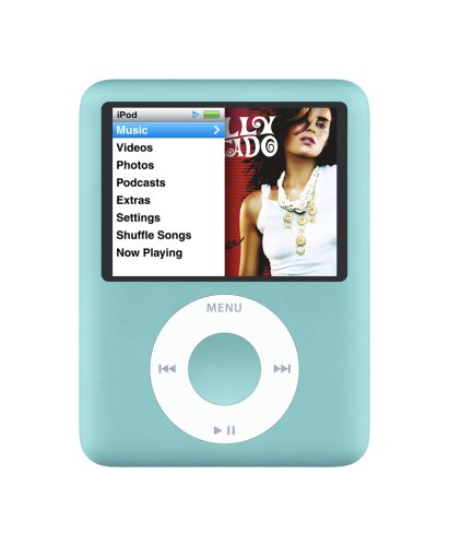 Apple iPod nano 8 GB Blue (3rd Generation) OLD MODEL ( Apple Player ) รูปที่ 1