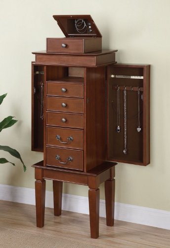 Powell Walnut Jewelry Armoire ( Antique ) รูปที่ 4