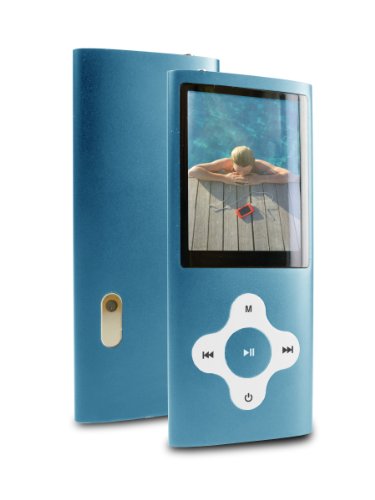 Sylvania 4 GB Video MP3 Player with FM Tuner, built in Camera/Camcorder and 2-Inch Screen (Blue) ( Curtis Player ) รูปที่ 1