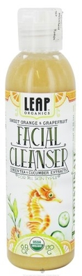 LEAP Organics - Facial Cleanser For All Skin Types Sweet Orange & Grapefruit - 6 oz. ( Cleansers  )