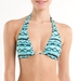 รูปย่อ Swimsuit Kirra Zig Zag Tie Halter Top (Type Two Piece) รูปที่1