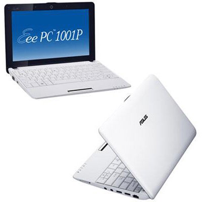 Review Asus Eee PC 1001P-MU17-WT 10.1-Inch Intel Atom Netbook Computer (White) รูปที่ 1