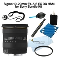 Sigma 10-20MM F4-5.6 EX DC HSM FOR SONY with 77mm UV + Cleaning Package ( Sigma Lens )