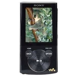 Sony NWZ-E344 8GB E Series Walkman Video MP3 Player (Black) ( Sony Player ) รูปที่ 1