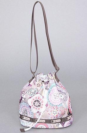 LeSportsac The Medium Drawstring Crossbody Bag in Penelope Print,Bags (Handbags/Totes) for Women รูปที่ 1