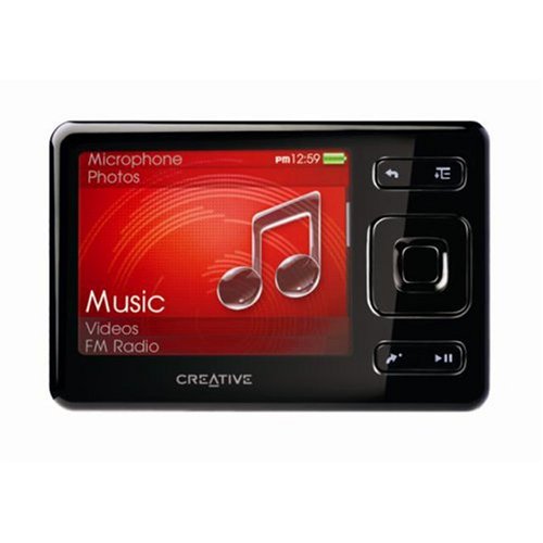 Creative Zen 2 GB Portable Media Player (Black) ( Creative Labs Player ) รูปที่ 1