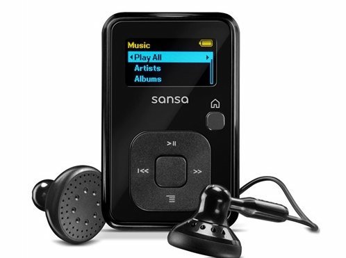 SanDisk Sansa Clip+ 4 GB MP3 Player Black (Bulk Packaging) Refurbished ( SanDisk Player ) รูปที่ 1