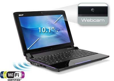 Review Acer Aspire AO532h-2254 10.1-Inch Netbook (Amethyst Purple) รูปที่ 1