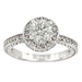 รูปย่อ 0.50 ct VINTAGE INSPIRED ENGAGEMENT RING SETTING in WHITE GOLD รูปที่2