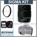 รูปย่อ Sigma 18mm - 250mm f/3.5-6.3 DC OS (Optical Stabilizer) AF Lens Kit, for the Maxxum & Sony Alpha Mount. with Pro Optic 72mm Multi Coated UV Filter, Lens Cap Leash, Professional Lens Cleaning Kit ( Sigma Lens ) รูปที่1
